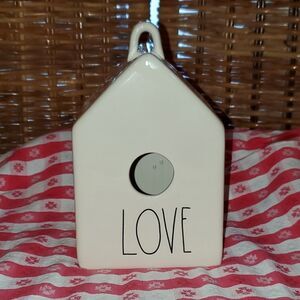 Rae Dunn by Magenta LOVE Birdhouse NWT